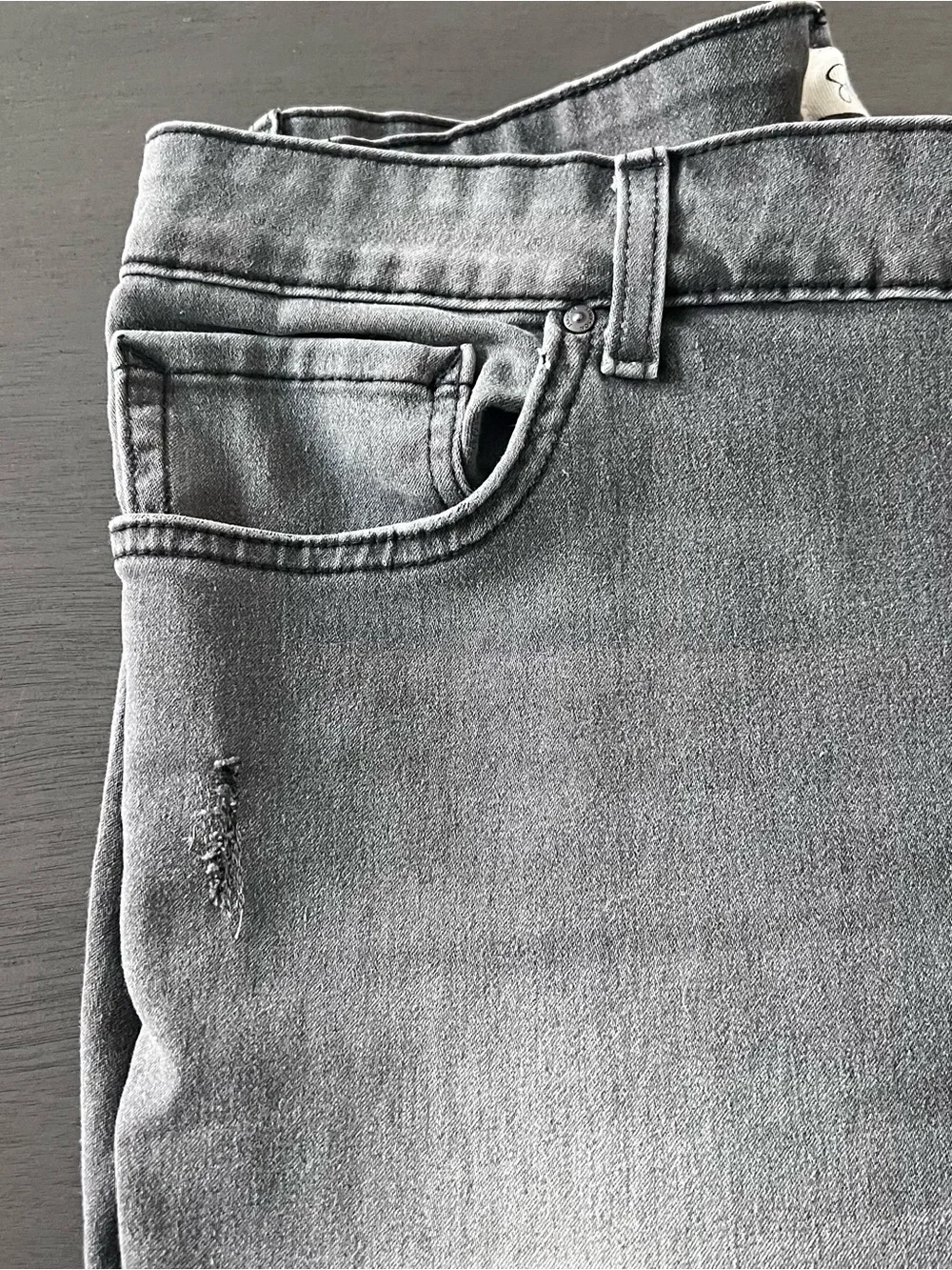 Jessica Simpson Grey Boyfriend Skinny Jeans - Picture 11 of 12